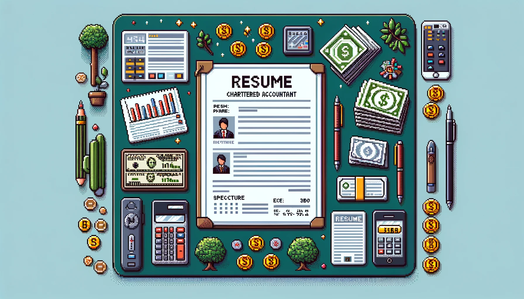 Read more about the article How to make a great Chartered Accountant (CA) Resume in 2024?
