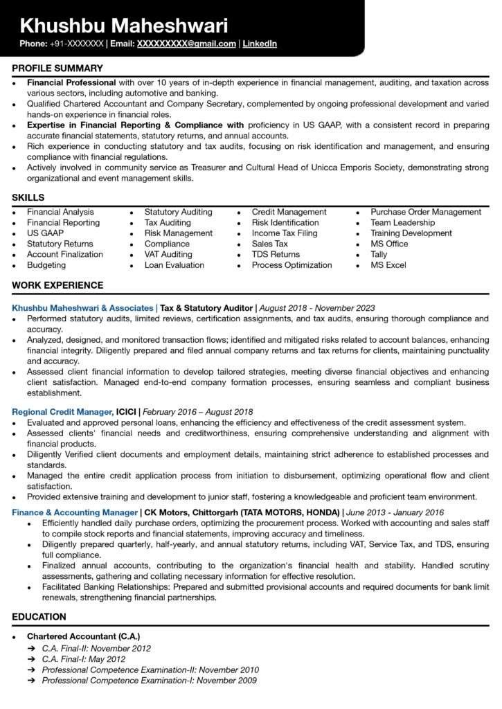 BIM Engineer Resume - ResumeGuru India