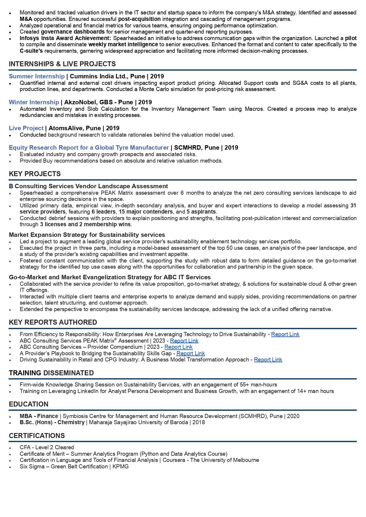 Mid-Level Sustainability Analyst Resume Sample_page-0002
