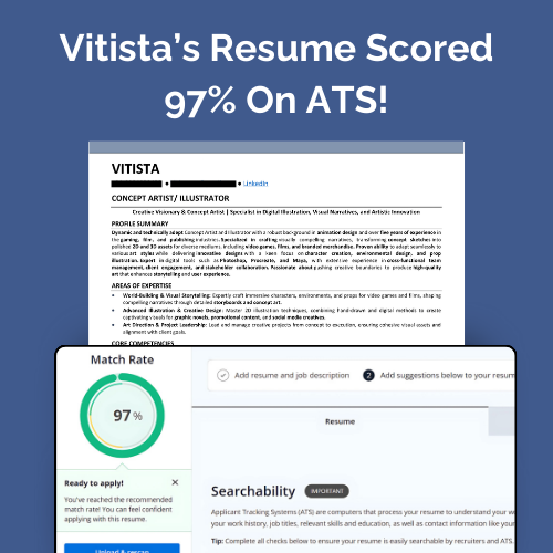 ResumeGuru ATS Resume Writing Score