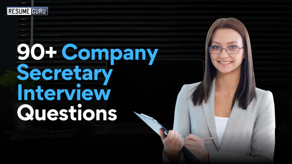company secretary interview questions