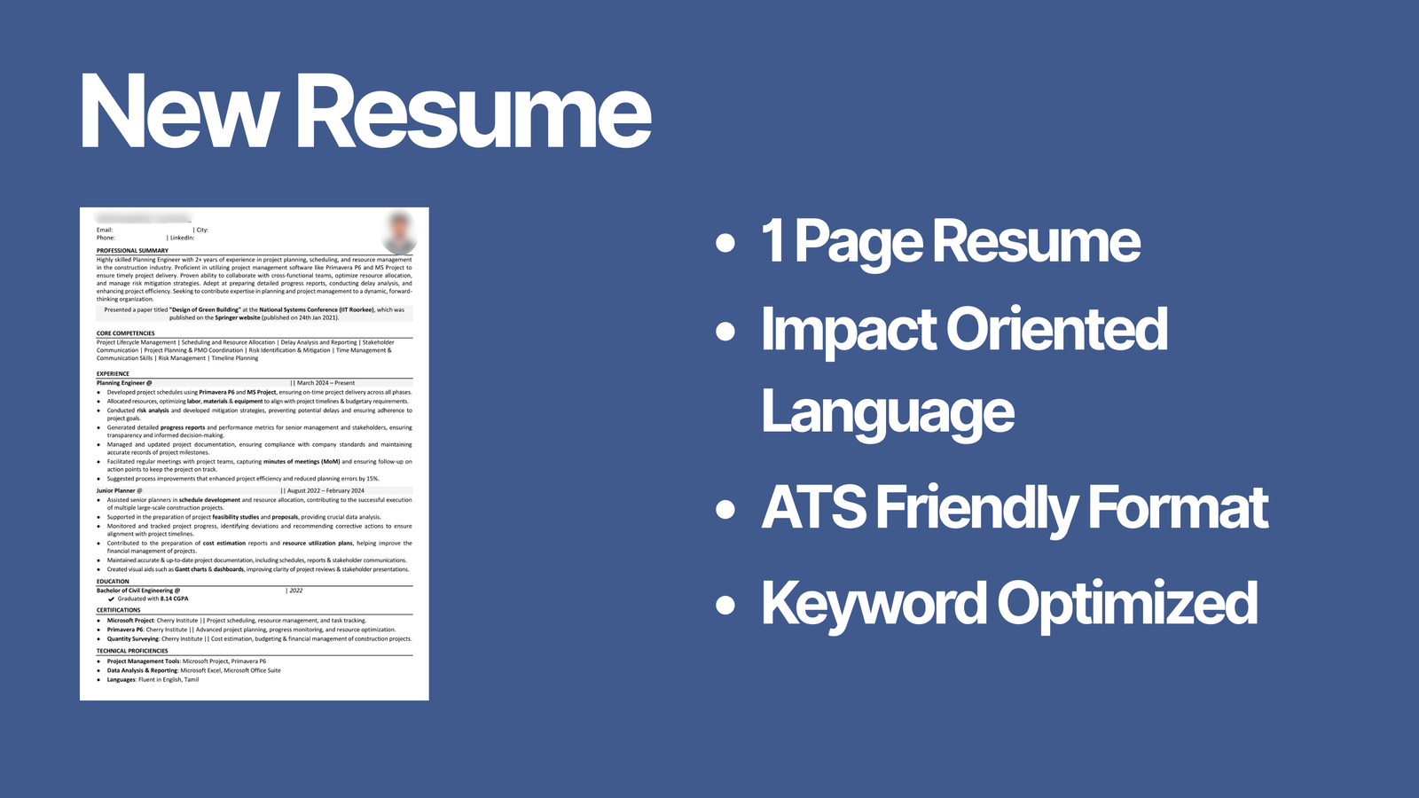 resume writing services success story